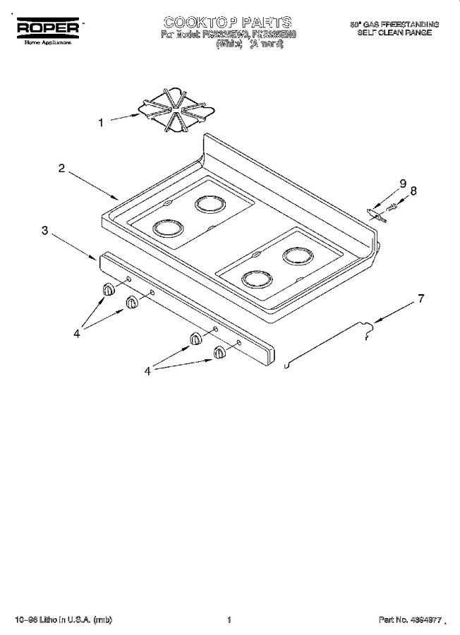 Diagram for FGS335EW0