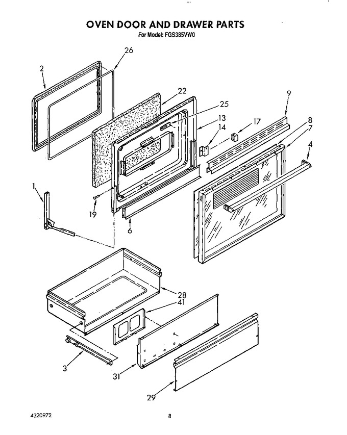 Diagram for FGS385VW0
