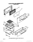Diagram for 03 - Oven Door And Broiler