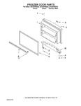 Diagram for 07 - Freezer Door Parts