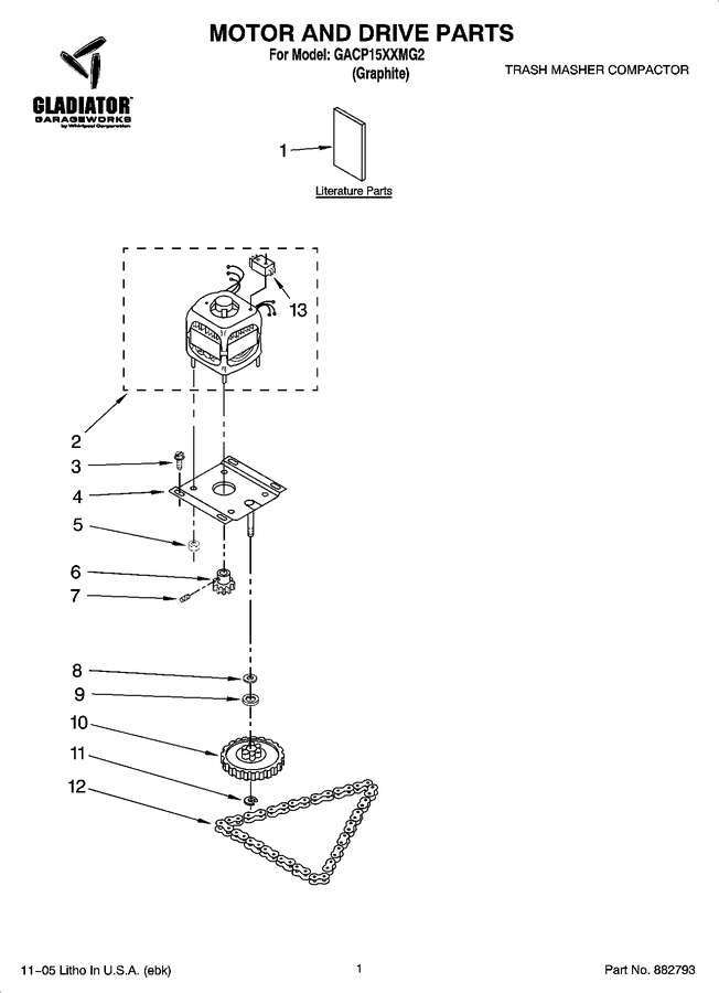 Diagram for GACP15XXMG2
