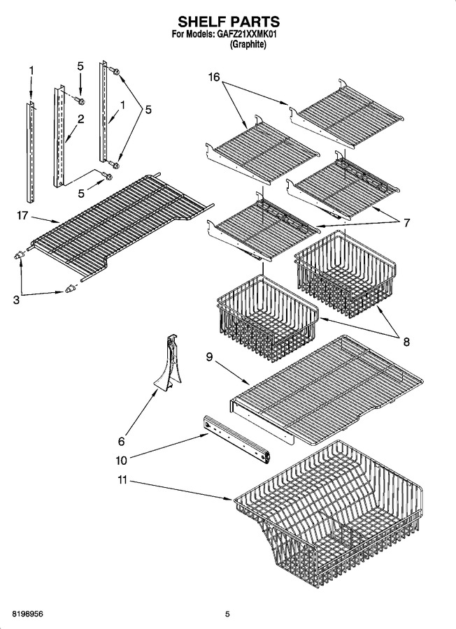 Diagram for GAFZ21XXMK01