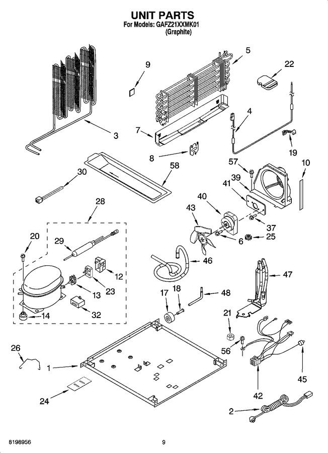 Diagram for GAFZ21XXMK01