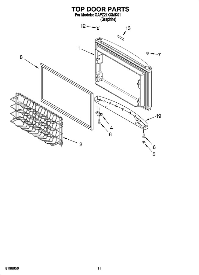Diagram for GAFZ21XXMK01