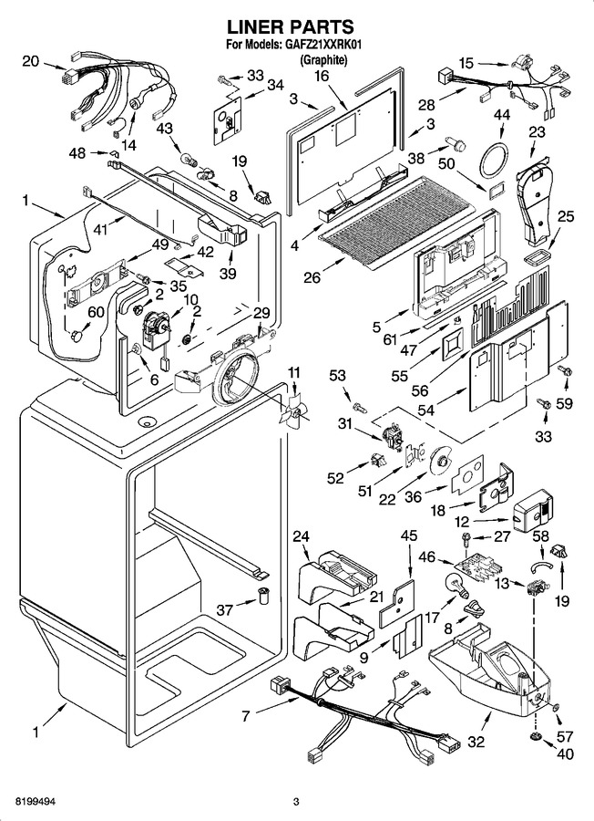 Diagram for GAFZ21XXRK01