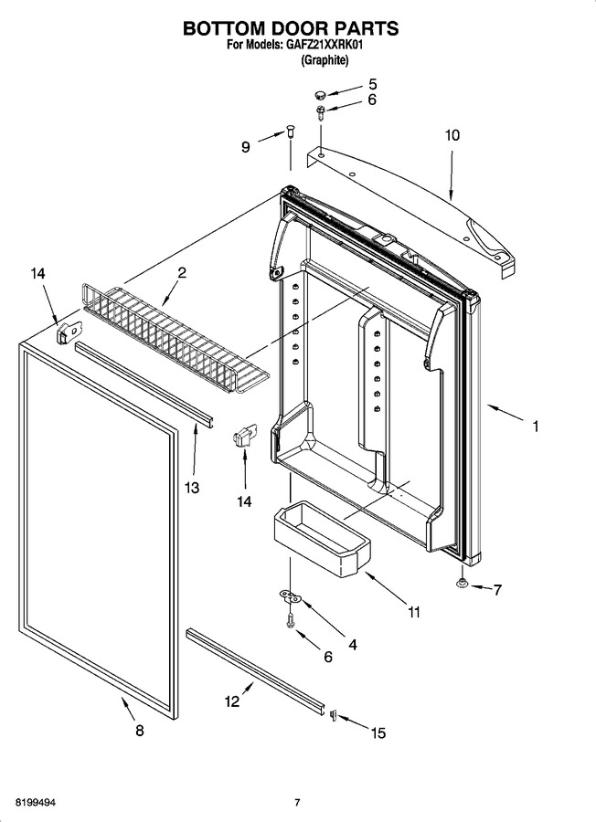 Diagram for GAFZ21XXRK01