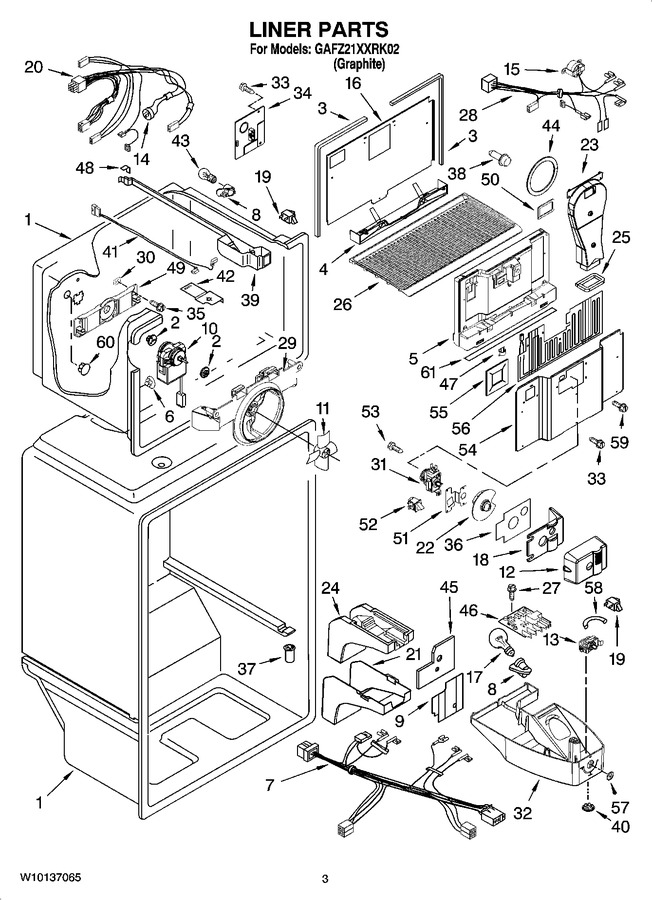 Diagram for GAFZ21XXRK02