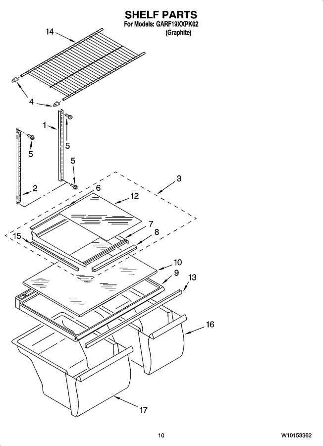 Diagram for GARF19XXPK02