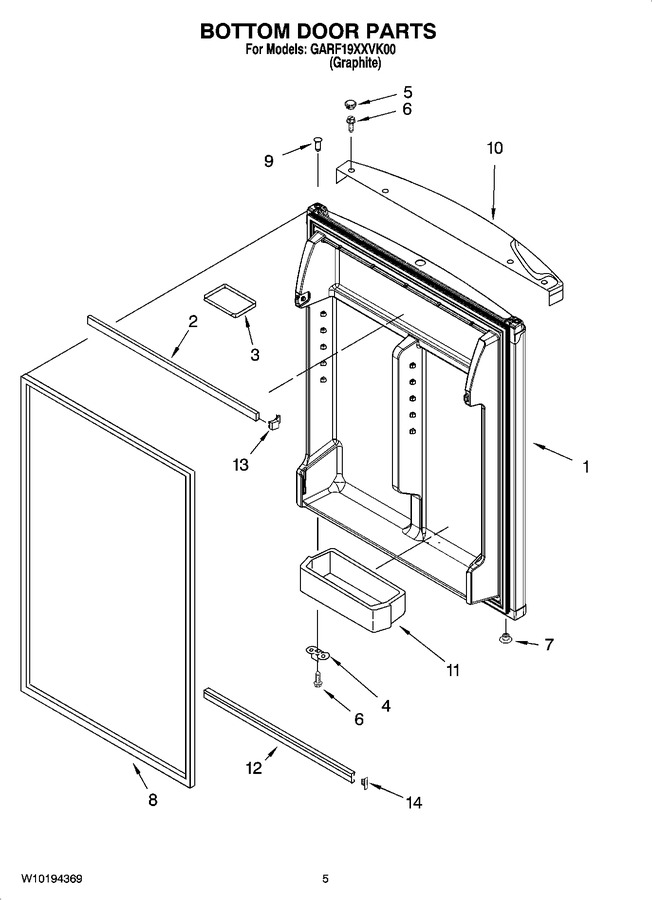 Diagram for GARF19XXVK00