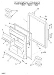 Diagram for 05 - Refrigerator Door