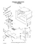 Diagram for 02 - Freezer Liner Parts
