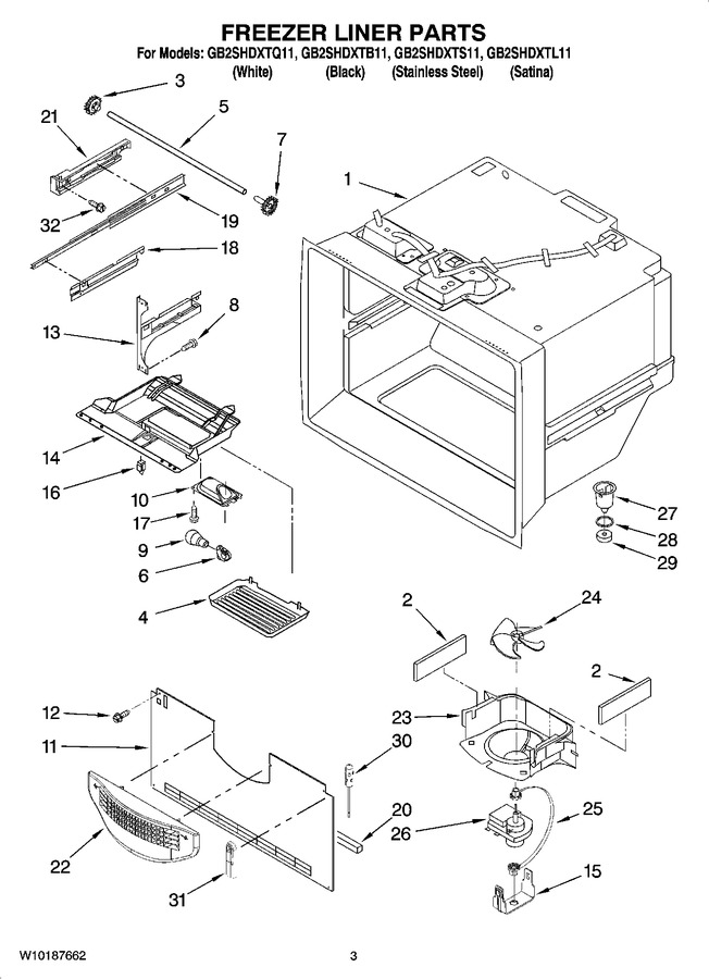 Diagram for GB2SHDXTL11