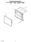 Diagram for 03 - Freezer Door Parts