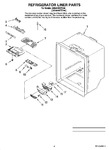 Diagram for 04 - Refrigerator Liner Parts
