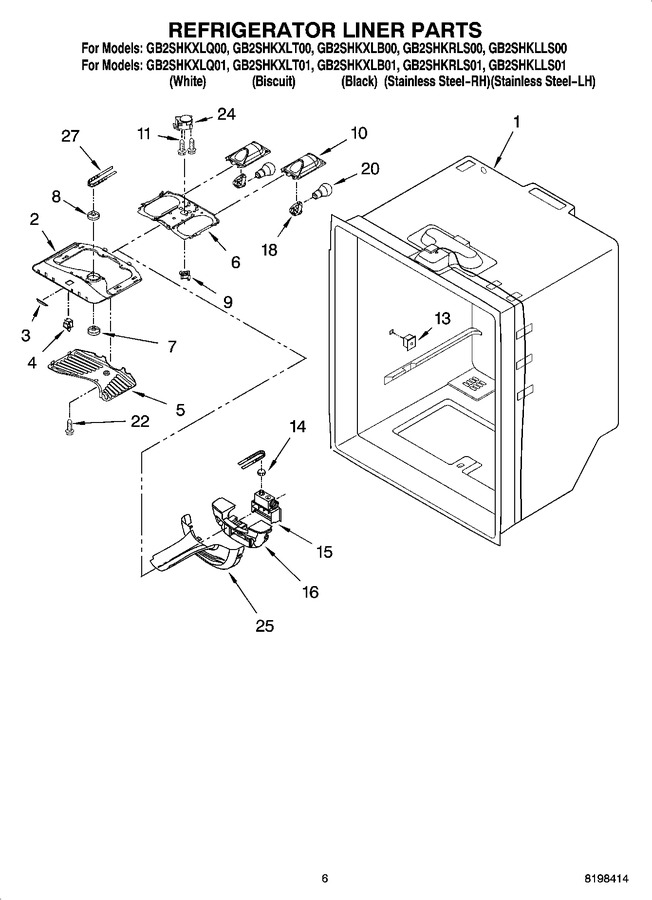 Diagram for GB2SHKXLQ00