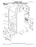 Diagram for 01 - Cabinet Parts