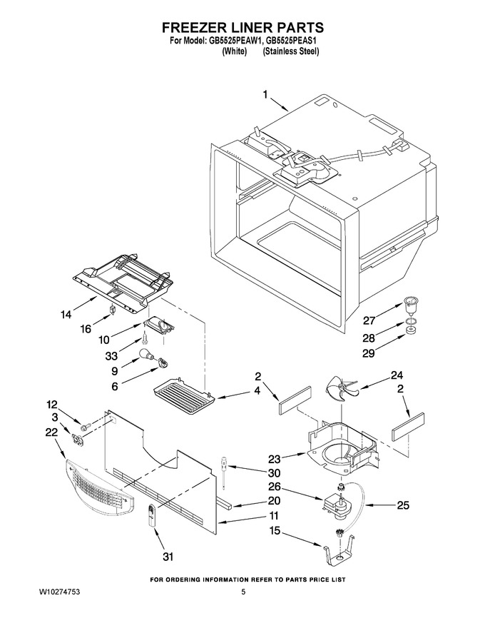 Diagram for GB5525PEAS1