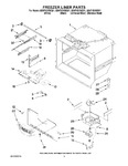 Diagram for 03 - Freezer Liner Parts