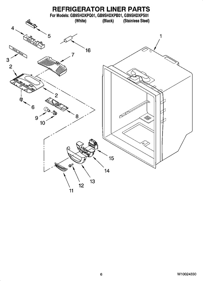 Diagram for GB9SHDXPQ01