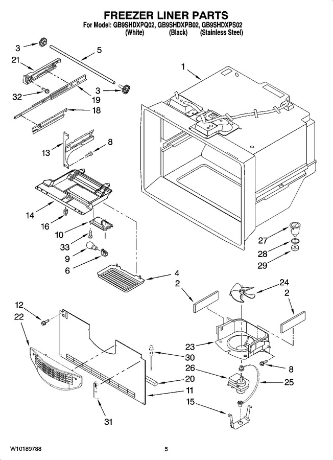 Diagram for GB9SHDXPB02