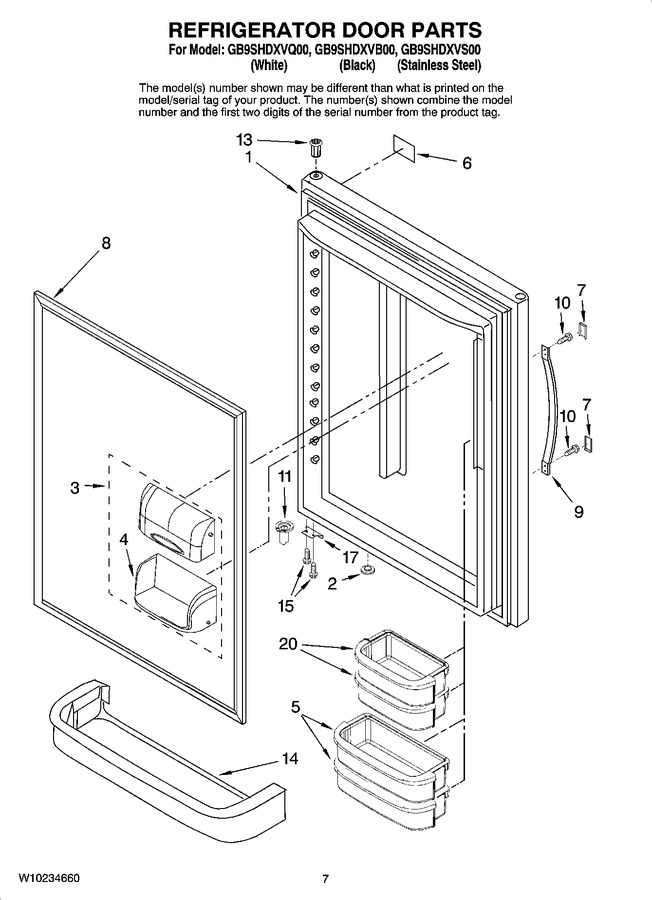 Diagram for GB9SHDXVB00