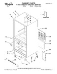 Diagram for 01 - Cabinet Parts