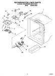 Diagram for 04 - Refrigerator Liner Parts