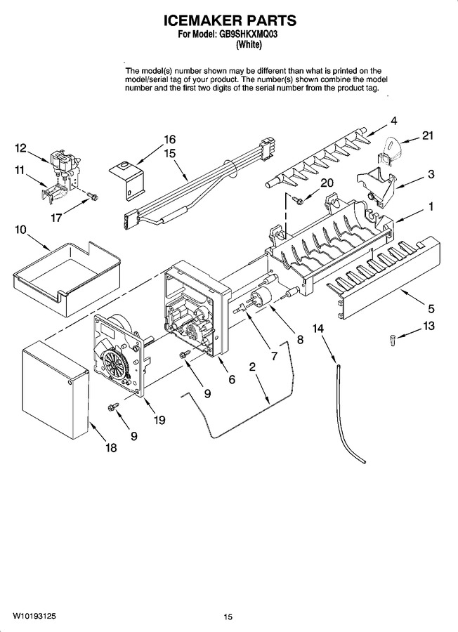 Diagram for GB9SHKXMQ03