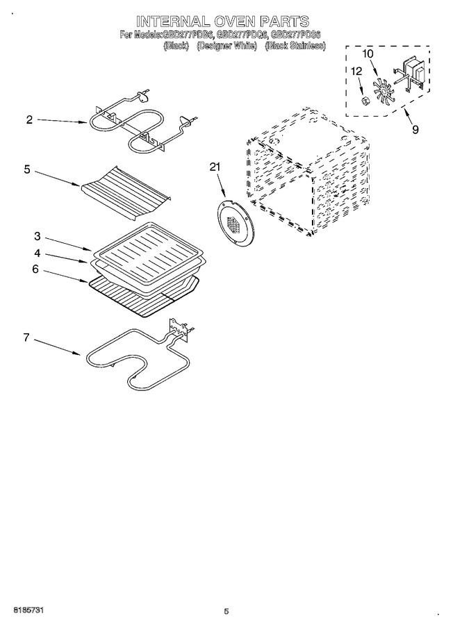 Diagram for GBD277PDS6