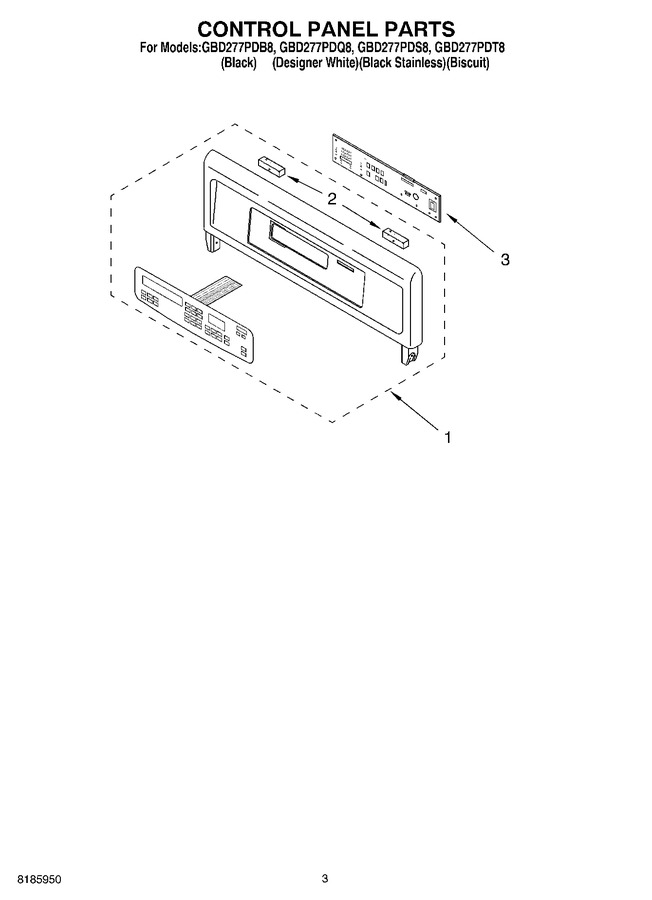Diagram for GBD277PDS8