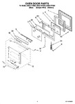 Diagram for 03 - Oven Door Parts