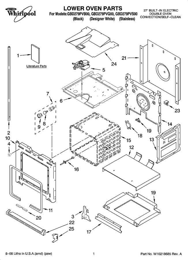 Diagram for GBD279PVB00