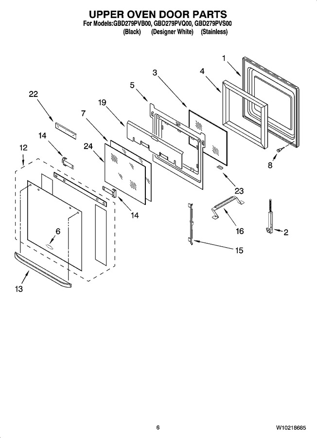Diagram for GBD279PVB00