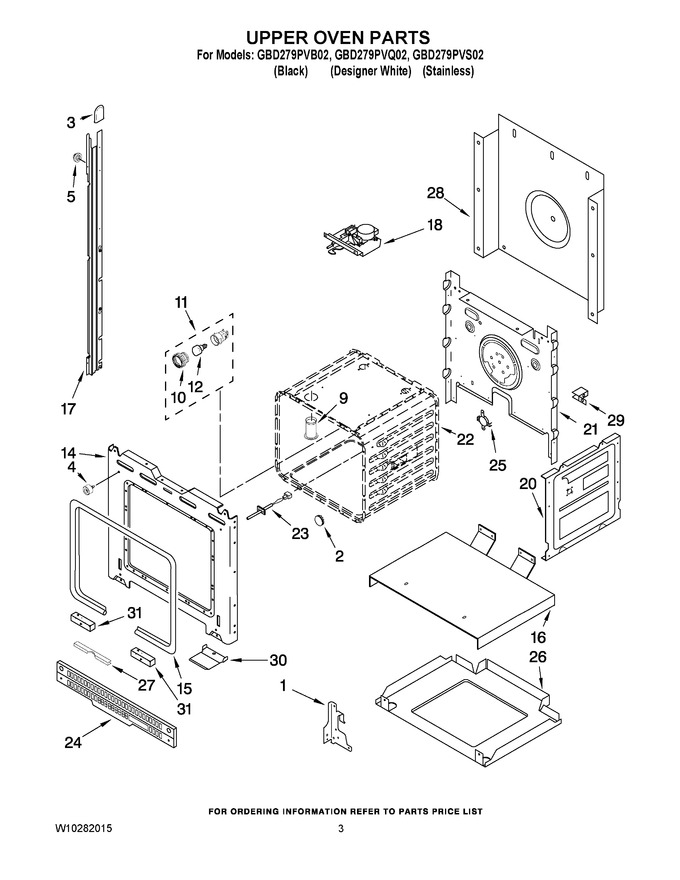 Diagram for GBD279PVQ02