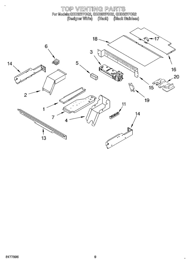 Diagram for GBD307PDS2