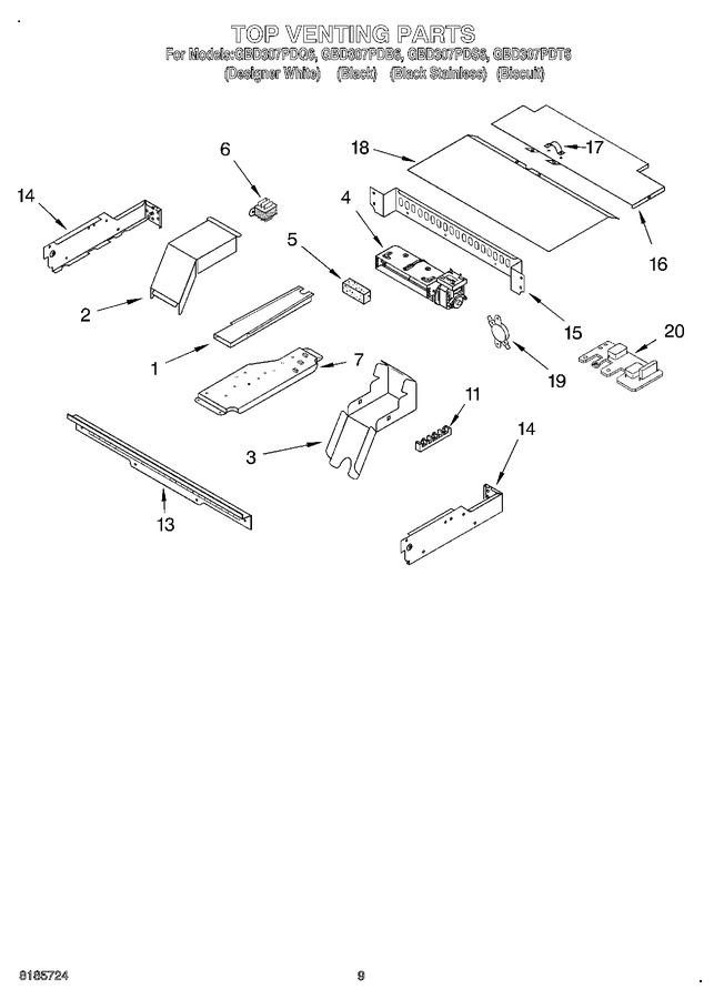 Diagram for GBD307PDS6