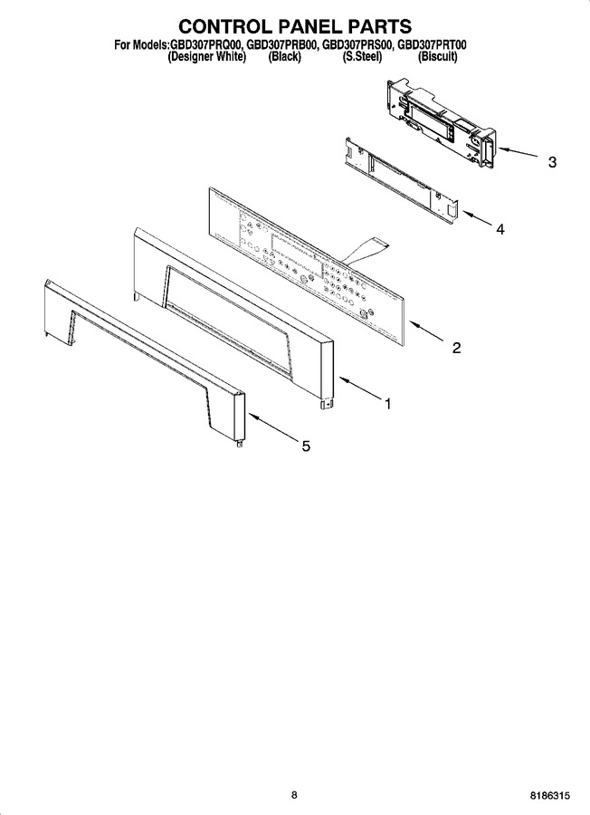 Diagram for GBD307PRQ00