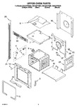 Diagram for 02 - Upper Oven Parts