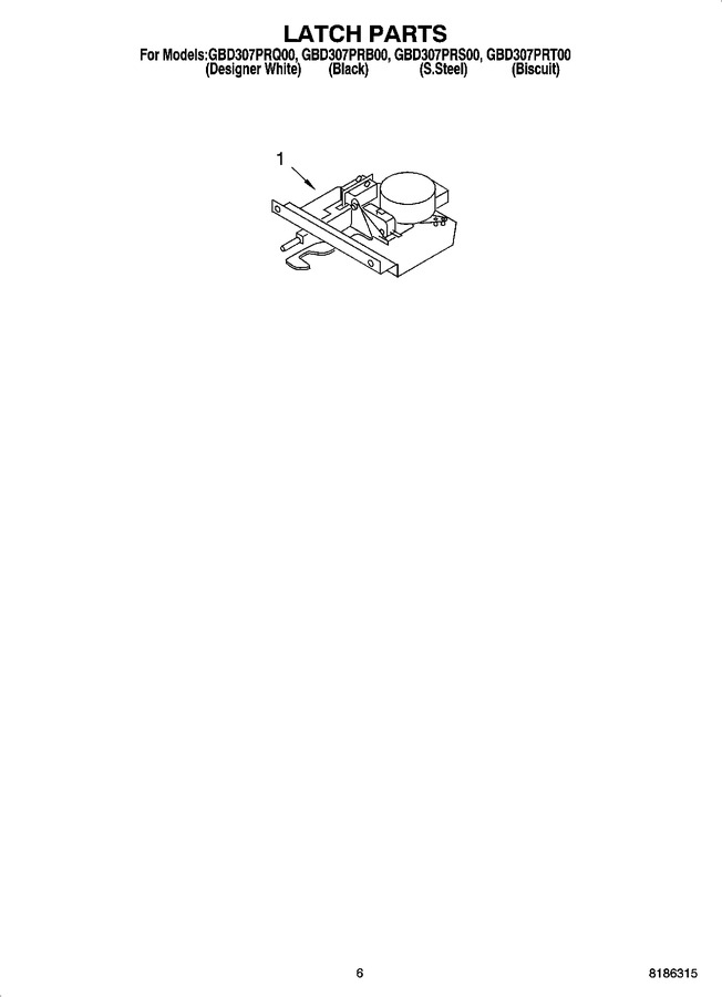 Diagram for GBD307PRB00