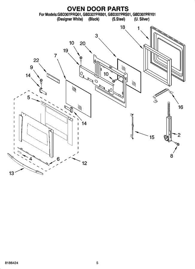 Diagram for GBD307PRQ01