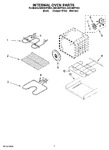 Diagram for 05 - Internal Oven Parts