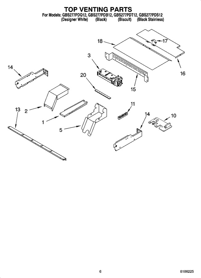 Diagram for GBS277PDT12