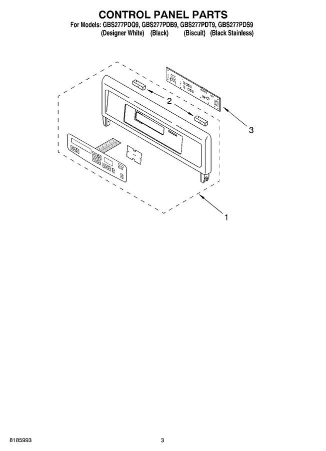 Diagram for GBS277PDS9