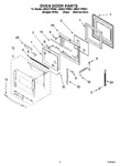 Diagram for 03 - Oven Door Parts