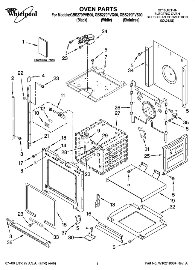 Diagram for GBS279PVQ00