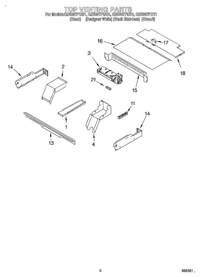 Diagram for GBS307PDQ1