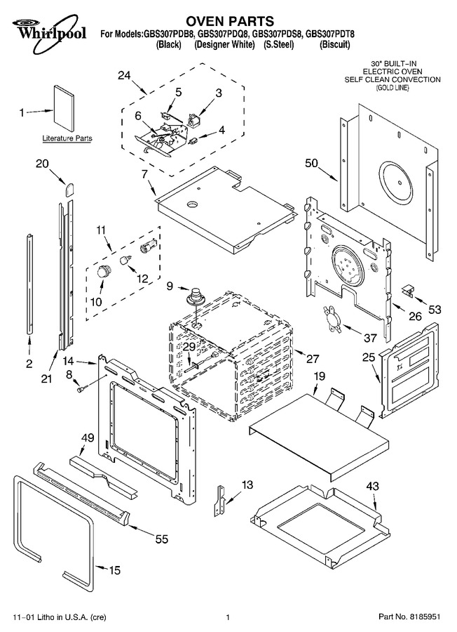 Diagram for GBS307PDS8