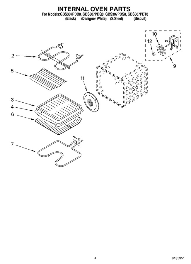 Diagram for GBS307PDS8
