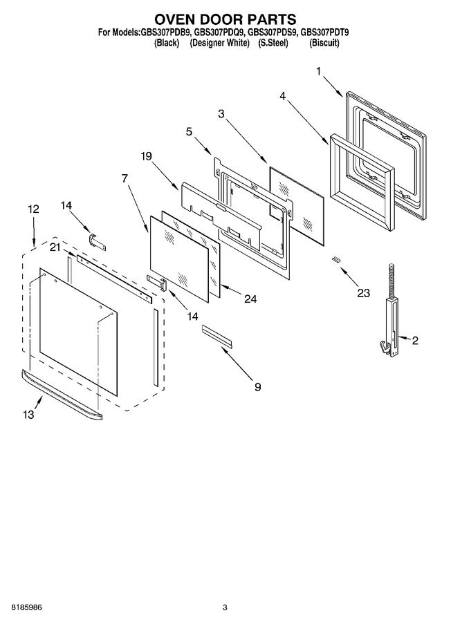 Diagram for GBS307PDS9