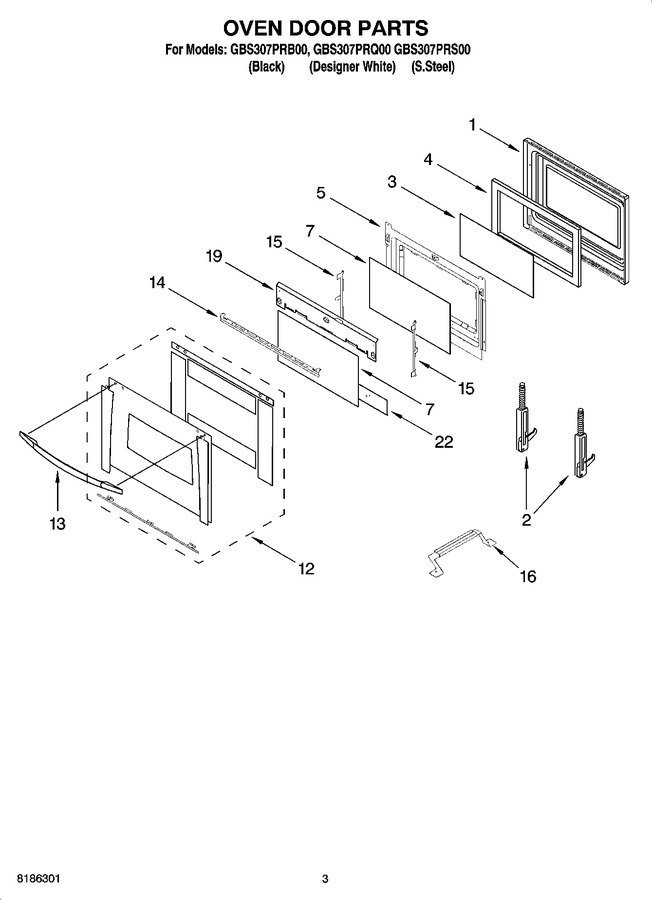 Diagram for GBS307PRQ00